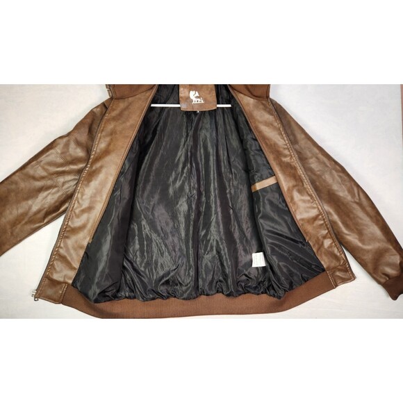 David Outwear Salvador Jacket Saddle Brown Sz. Medium - Picture 10 of 15